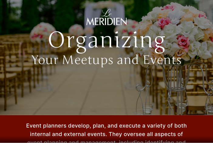 Meetup and event organizers